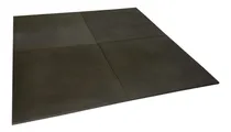 Comprar Baldosa Piso Goma Caucho Reciclado Crossfit 20mm 1x1mt  Negro