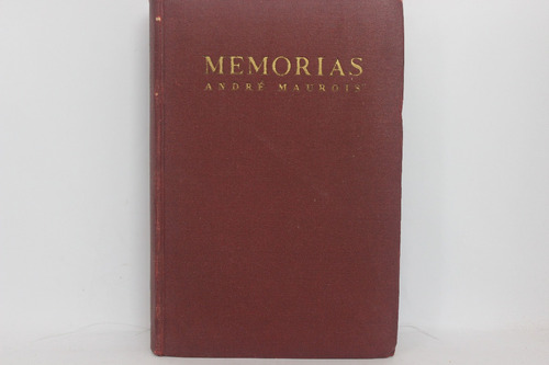 André Maurois, Memorias, Editora Espasa-calpe