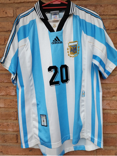 Camiseta Argentina 1998 adidas