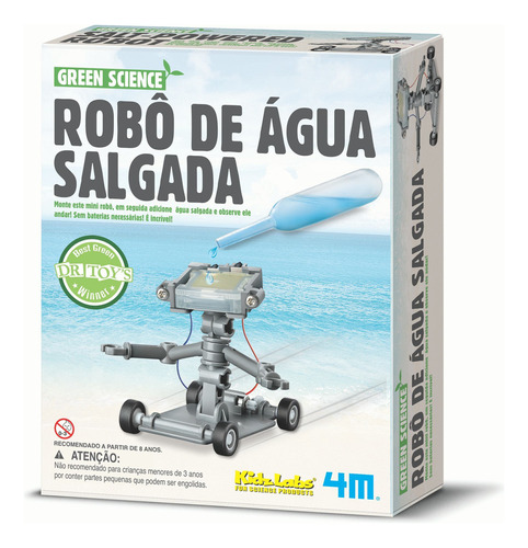 Robô De Agua Salgada - 4m - Brinquedo Educativo