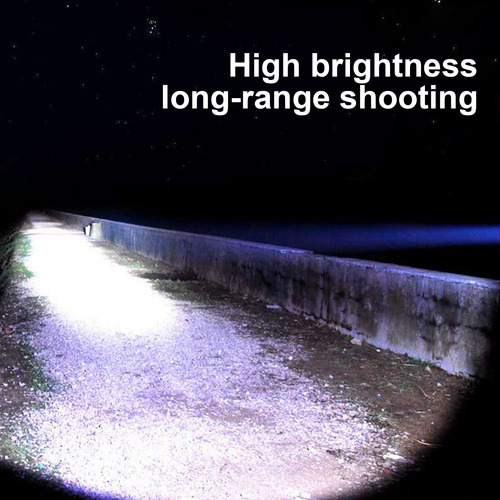 Faro Led Recargable Para Actividades Y Uso Nocturno