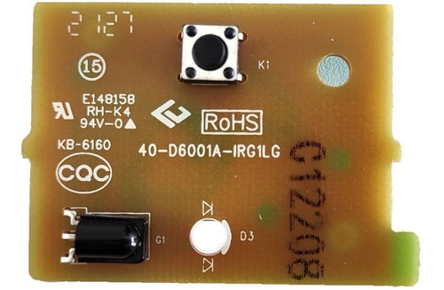 Boton Con Sensor Tcl 43s431 N/p: 40-d6001a-irg1LG
