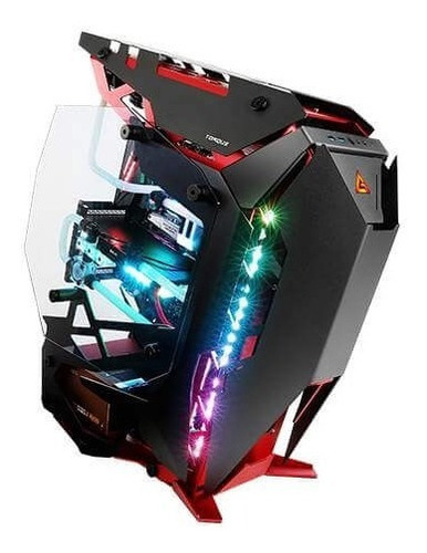 Ltc Case Gaming Antec Torque Mid Tower Atx Vidrio Templado Color Negro