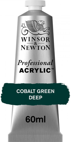 Tinta Acrílica W&n Prof 60ml S3 Cobalt Green Deep Row