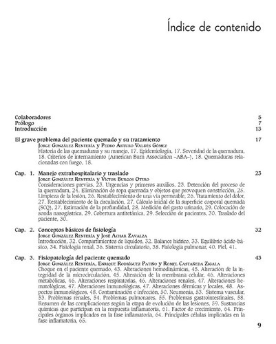 Tratamiento Integral Del Paciente Quemado, De Gonzalez Renteria, Jorge., Vol. 1. Editorial Trillas, Tapa Dura En Español, 2009