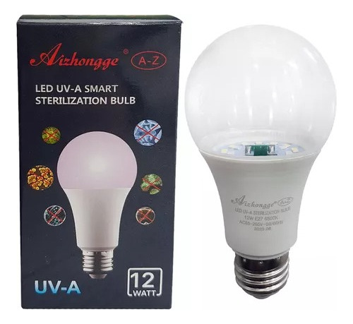 Bombillo Led Uv-a Smart Ultra Violeta 12w