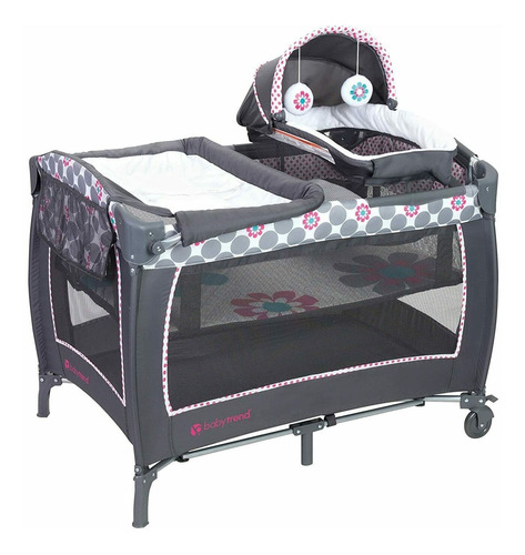 Corral Con Mesa De Cambio Para Bebé Baby Trend Lil Snooze