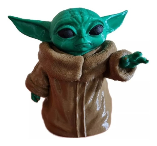 Grogu Baby Yoda 20 Cm En 3d Star Wars The Mandalorian