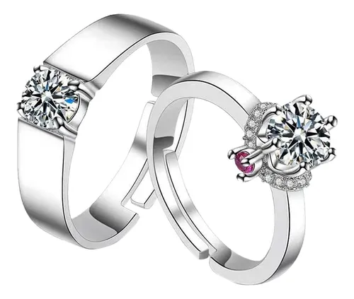 Anillos de pareja mercadolibre sale