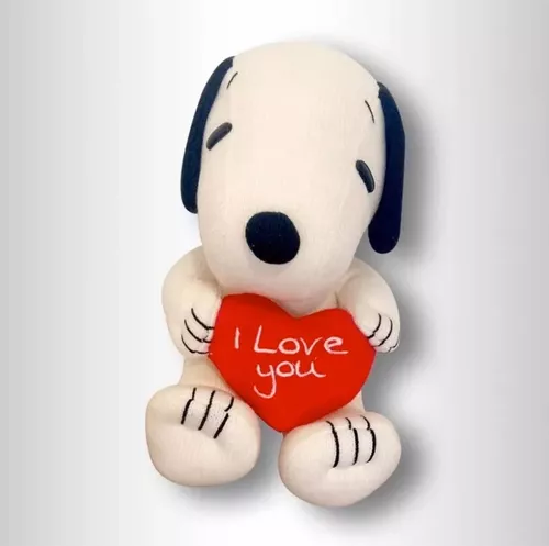 Snoopy Peluche I Love You Sn Valentín Peanuts Nuevo Original