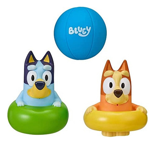 Juguetes De Baño Bluey Bath Squirters