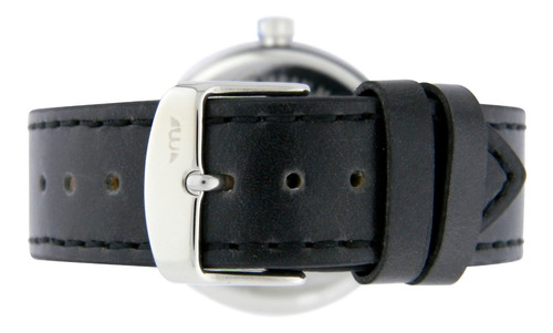 Reloj Montreal Hombre Ml878 Calendario Malla Cuero Sintético
