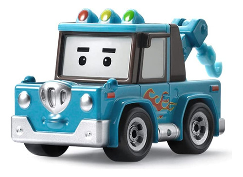 Robocar Poli Juguetes Espeluznantes Fundidos, Figura De Meta