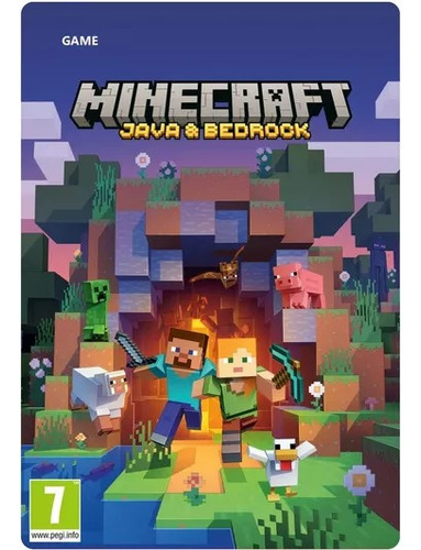 Minecraft: Java & Bedrock Edition Microsoft Pc Digital