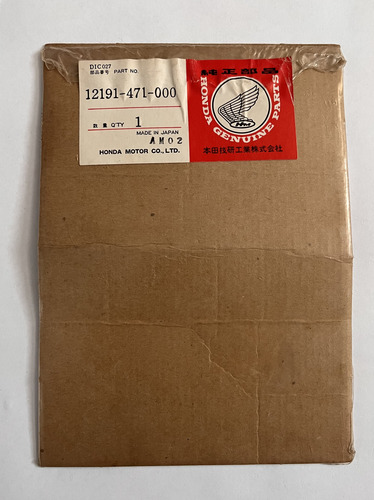 Junta Do Cilindro Motor Moto Honda Xl 250r 82/84 Original