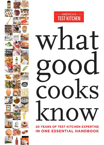 Lo Que Saben Los Buenos Cocineros: 20 Aos De Experiencia En