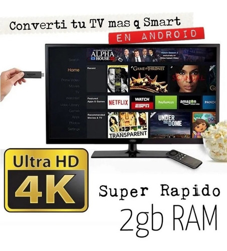 Smart Tv Box Converti Tu Tv En Android Full Hd 4k 1 Año Gara