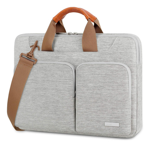 Funda Bolso Laptop Lacdo 15.6 Pulgadas Gris