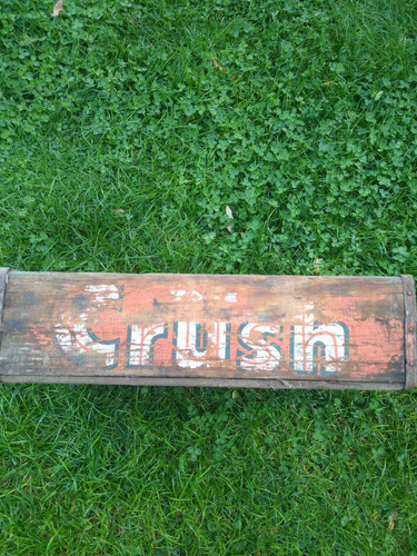 Antiguo Cajón Gaseosas Crush Para 24 Envases (Usado)
