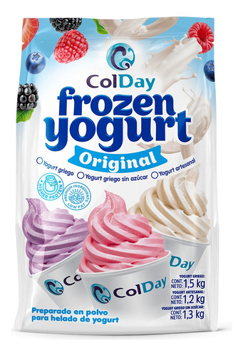 Base Para Helado De Yogurt Griego Sin AzĂșcar Stevia - Colday