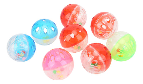 Pelota De Juguete Para Masticar Pájaros, 10 Unidades, Colori
