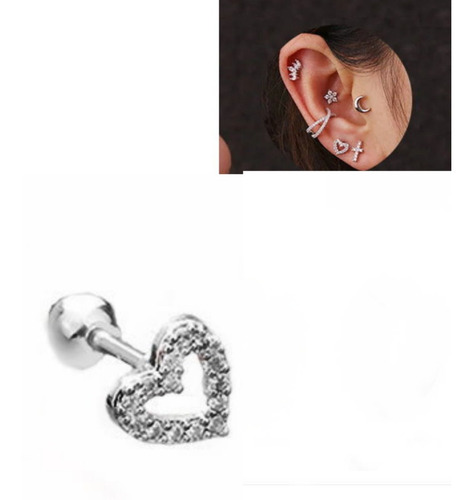 Piercing Arete Acero Inoxidable Mujer Regalo Joyas