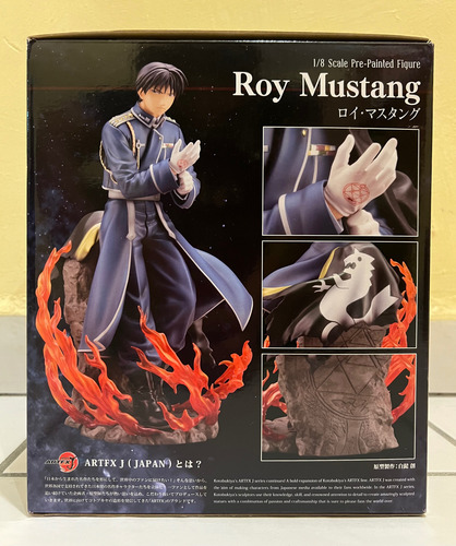 Kotobukiya Artfx J: Fullmetal Alchemist - Roy Mustang 1/8 (Usado)