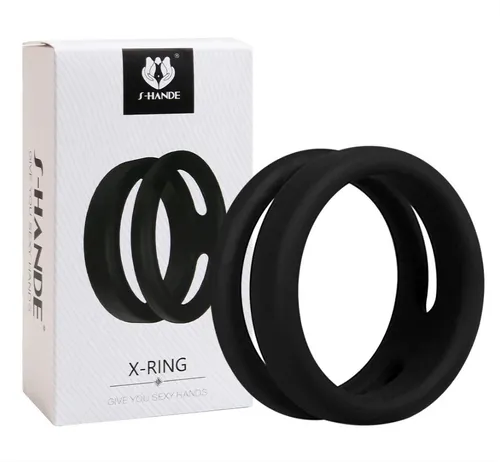 Anillo Doble Retardante Para Pene X-ring Dura Más