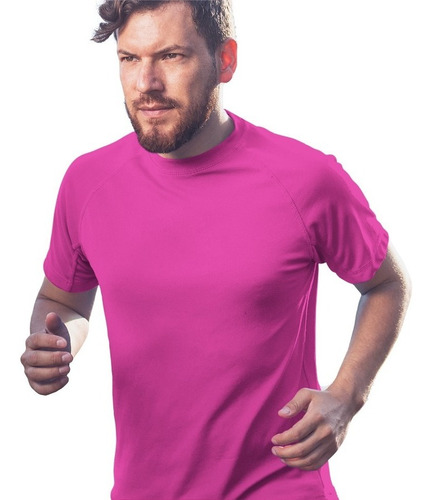 Imagen 6 de 9 de Camiseta Hombre Deportiva Antitranspirante Dryfit