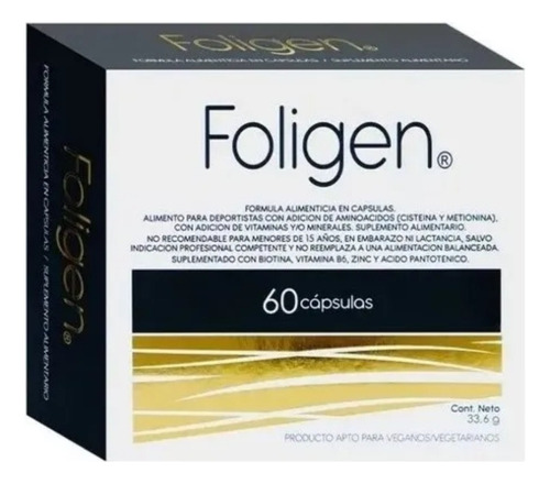 Foligen 60 Capsulas