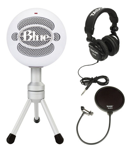 Micrófono Snowball Ice Blue Microphones Incluye