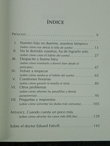 Imagen 3 de 5 de Duermete Niño * Dr. Eduard Estivill * Debolsillo *