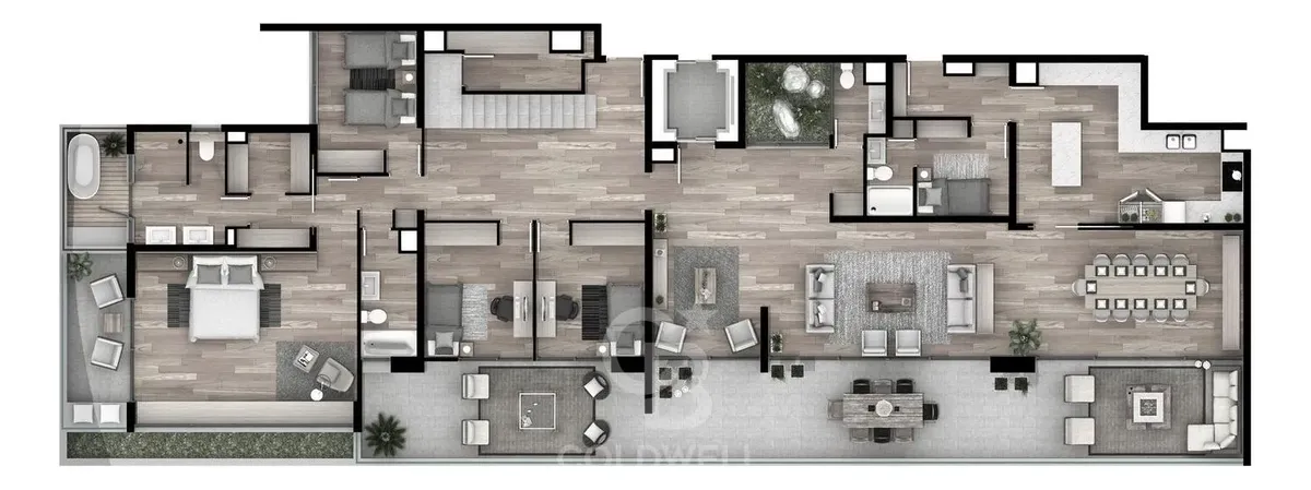 Imagen 2 de 9 de Proyecto En Vitacura, Pent-houses Francisco De Aguirre