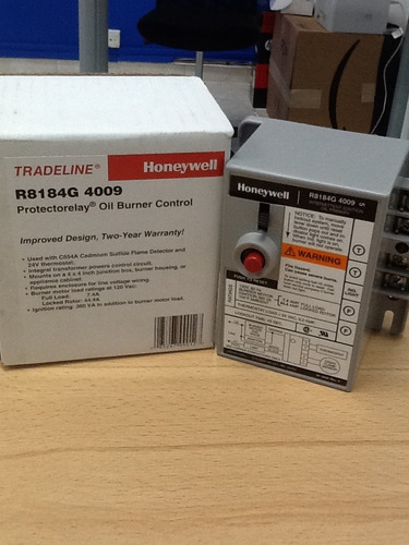 Control De Llama Primario Marca Honeywell Modelo R8184g 4009