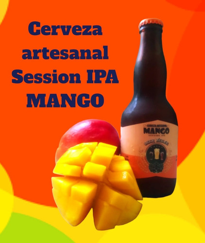 Imagen 3 de 8 de Cerveza Artesanal Session Ipa Mango