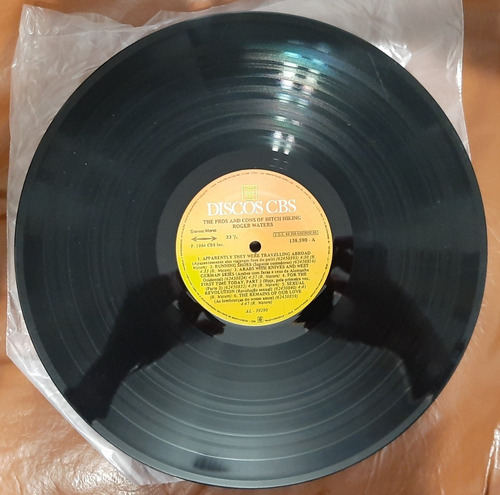 Lp Vinil Roger Waters The Pros And Cons Of Hitch Hiking (Usado)