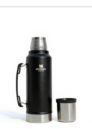 Termo Stanley Classic 1.2l Acero Inoxidable Color Negro
