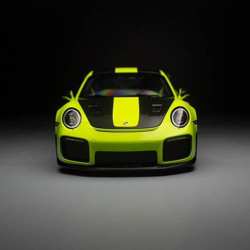 Porsche 911 Gt2 Rs (991) Weissach Package 1/18 Autoart Pts Acid Green