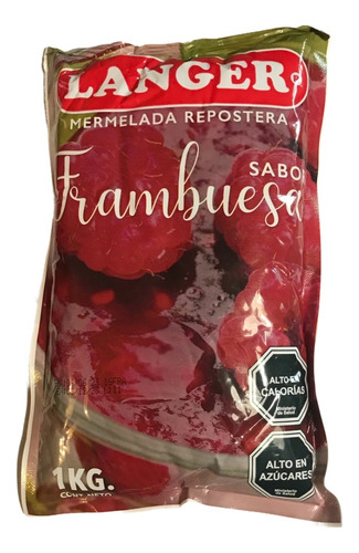 Mermelada Frambuesa 1 Kg. Langer
