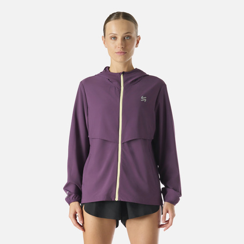 Cortaviento Deportivo Running Mujer Built To Move Morado
