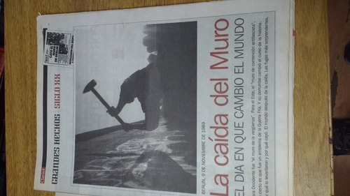 Diario Clarin 2002 Grandes Hechos Siglo Xx La Caida Muro 