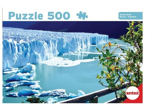 Antex Puzzle Rompecabezas 500 Piezas Glaciar Perito Moreno