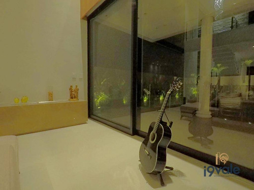 Casa Luxuosa À Venda Condomínio Alphaville 4 Dormitórios, Automatizada, Piscina No Alphaville Sjcampos-sp - Ca1111