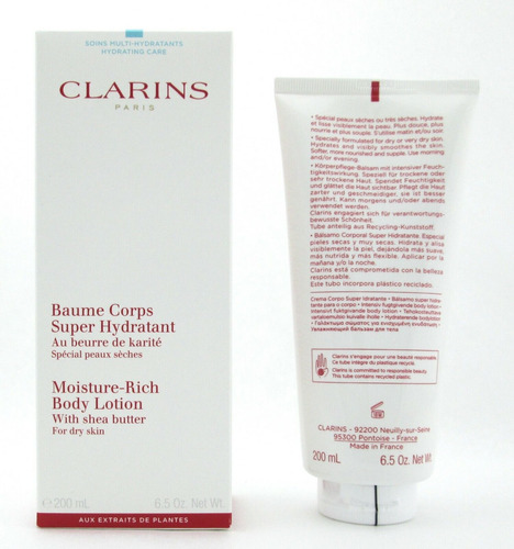 Clarins Balsamo Moisturee Rich Body Lotion 200 Ml