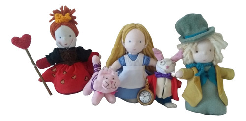 Personajes De Cuentos Alicia En El País De (muñecas Waldorf)