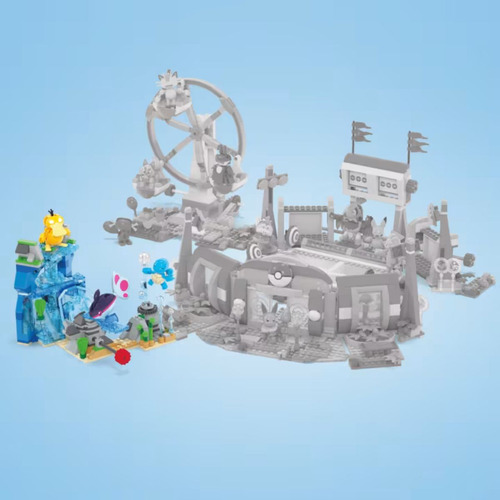 Playset Blocos Mega Pokémon Aventura Aquática Hxf79 - Mattel