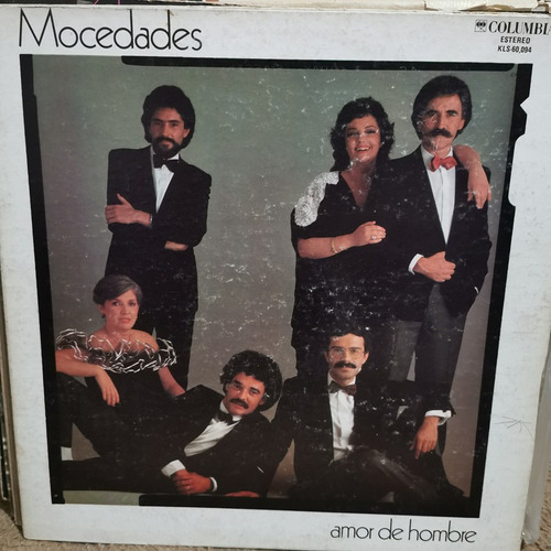Disco Lp Mocedades-amor De Hombre, Ps, Columbia