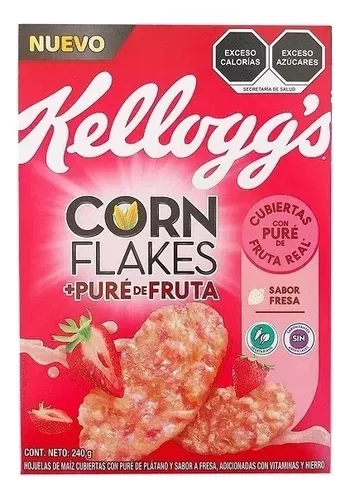 Kellogg's® Corn Flakes Hojuelas de maíz adicionadas con vitaminas y hierro