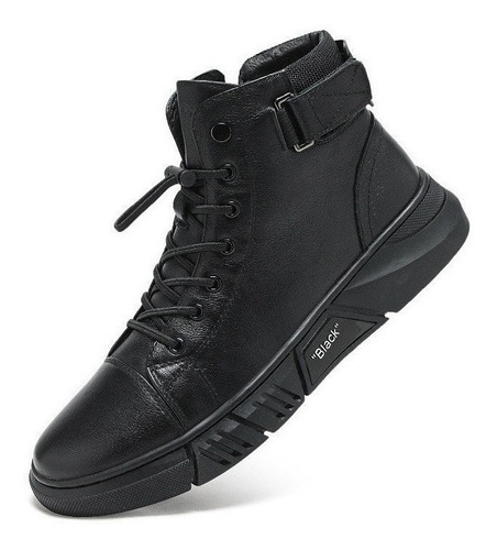Botas Casuales Hombre Leather Fashion Casual Sports
