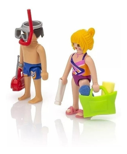 Playmobil Duo Pack - Pareja En La Playa - 9449